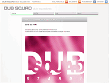 Tablet Screenshot of dub-squad.net